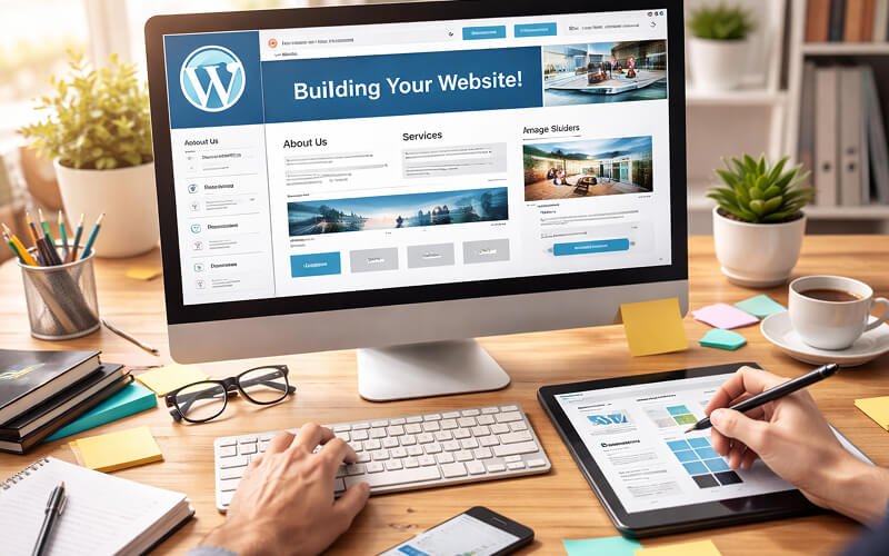 Wordpress website ontwikkeling
