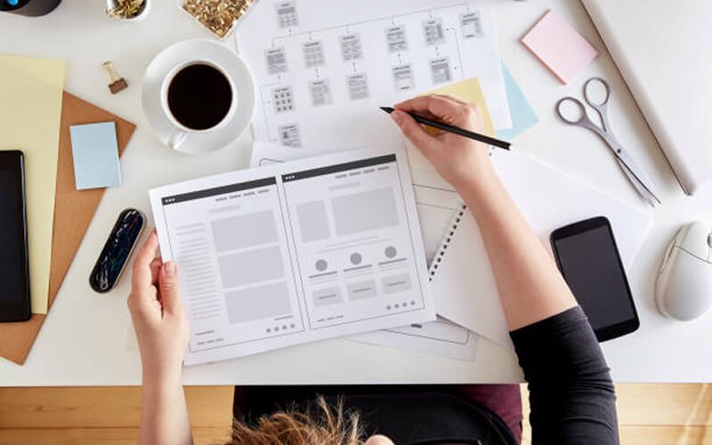 Website structuur en onderlinge samenhang