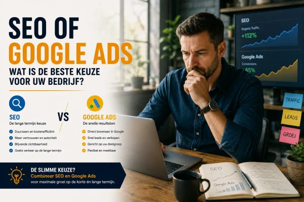 SEO of Google Ads kiezen voor uw bedrijf