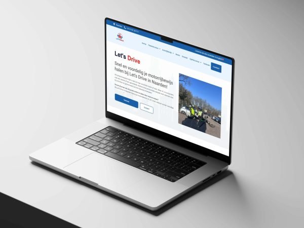 rijschool-website-mockup